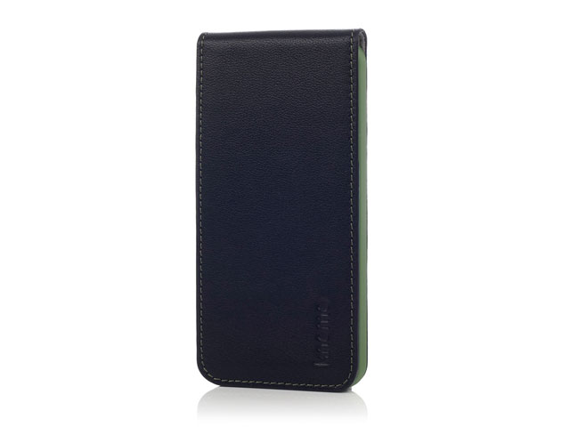 Knomo Leather Flip Case Hoesje voor iPhone 5/5S