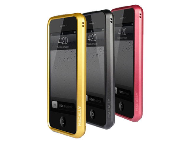 MacAlly Metal Bumper Case - iPhone SE/5s/5 hoesje