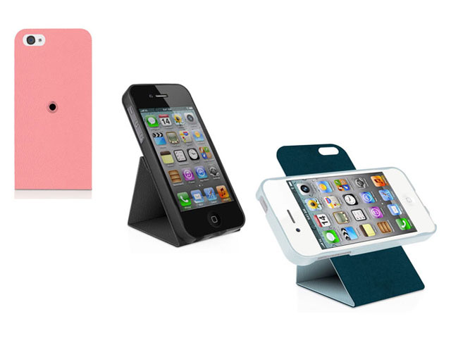 Hubert Hudson Pa Grommen MacAlly SStand 360-turn Flip Case Hoesje voor iPhone 5/5S