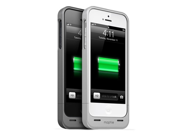 mophie pack helium Battery Case voor iPhone 5/5S (1500 mAh)