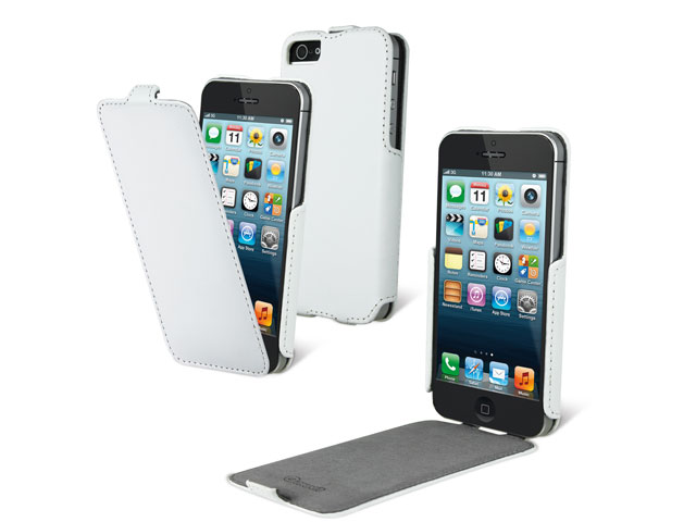 Muvit Snow Flip Case - iPhone SE/5s/5 hoesje