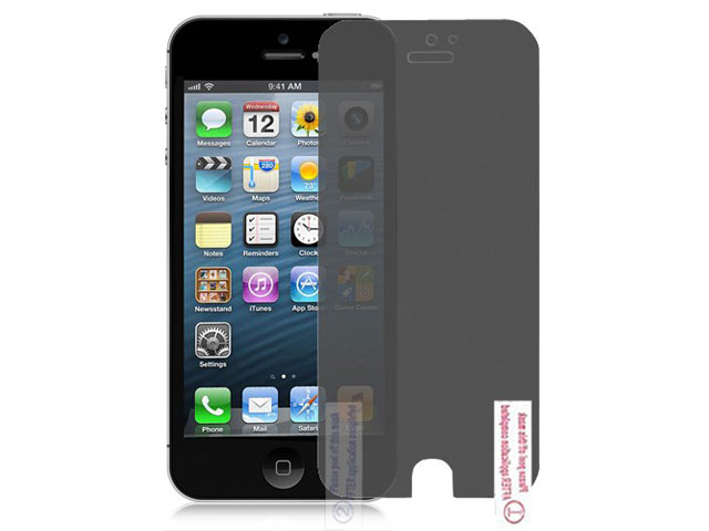 Afdeling Brig andere Privacy Screenprotector voor iPhone 5/5S | KloegCom.nl