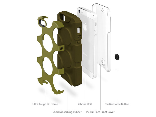 SwitchEasy FreeRunner 360 Case - iPhone SE/5s/5 hoesje