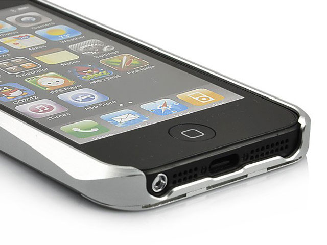 Aluminium Metal Slider Bumper Case voor iPhone 5/5S