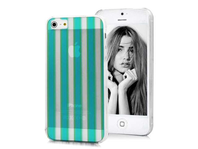 Beach Stripes Hard Case - iPhone SE / 5s / 5 hoesje