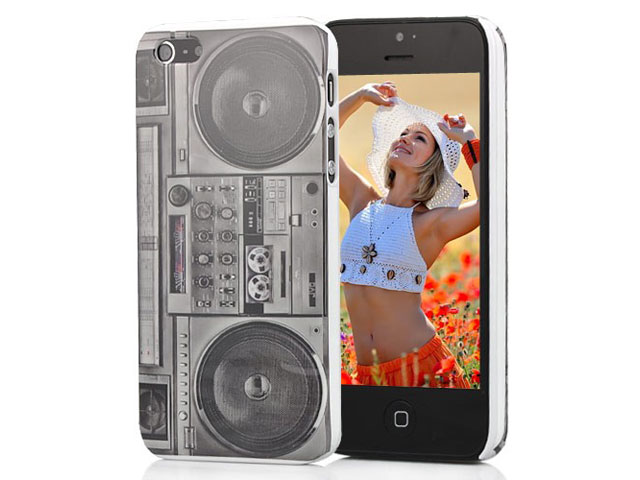 Ghettoblaster Hard Case - iPhone SE / 5s / 5 hoesje
