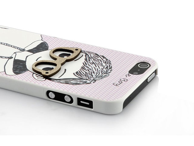 Boy & Girl Back Case - iPhone SE / 5s / 5 hoesje
