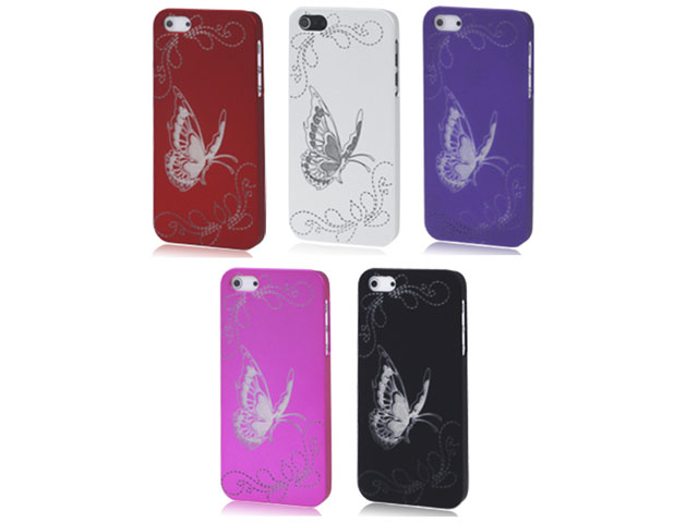 Butterfly Back Case - iPhone SE / 5s / 5 hoesje