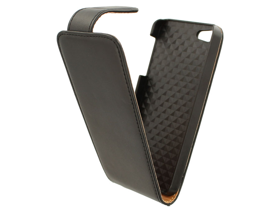 Classic Leather Flip Case - iPhone SE / 5s / 5 hoesje