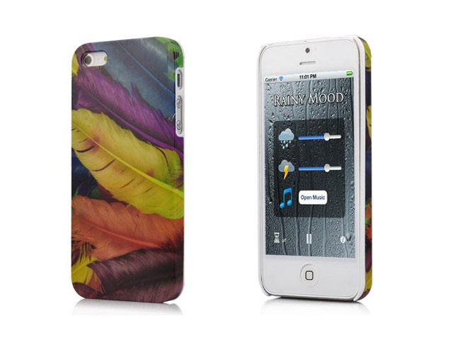 Colorful Feathers Case - iPhone SE / 5s / 5 hoesje