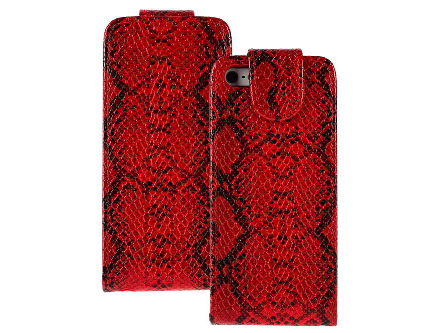 Snake Flip Case - iPhone SE / 5s / 5 hoesje