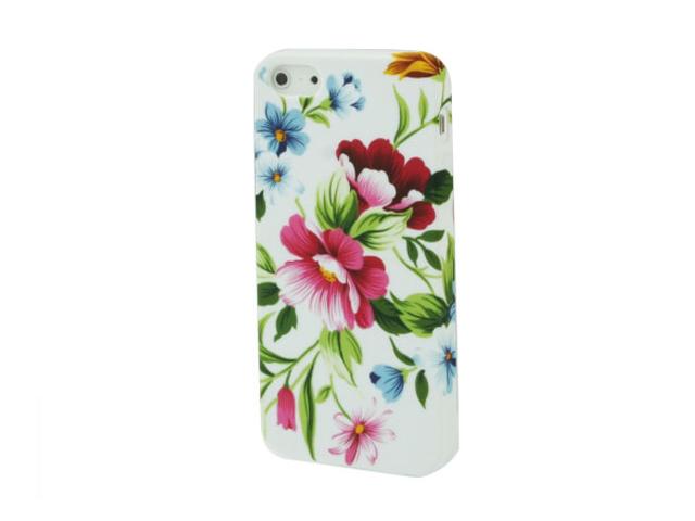 Elegant Flowers TPU Case Hoesje voor iPhone 5/5S