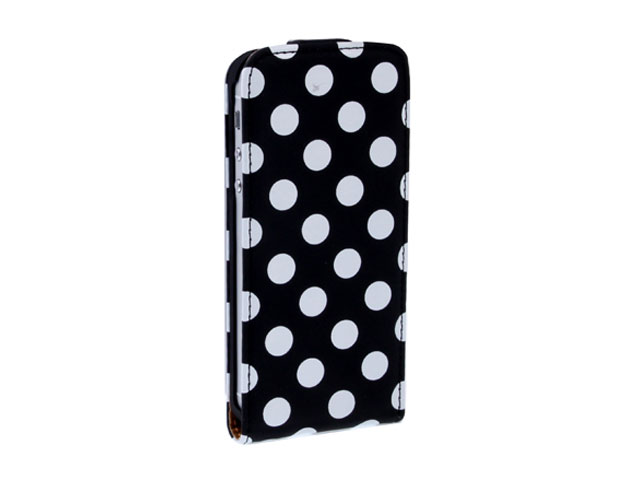 Polka Dot Flipcase - iPhone SE / 5s / 5 hoesje