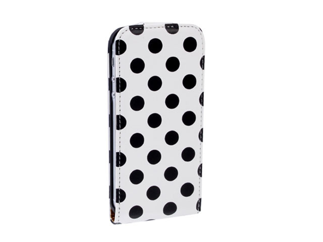 Polka Dot Flipcase - iPhone SE / 5s / 5 hoesje