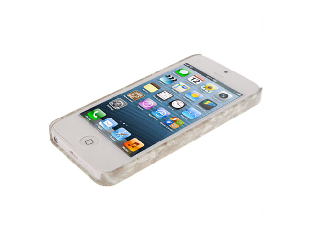 Postal Flower Retro Back Case Hoesje voor iPhone 5/5S