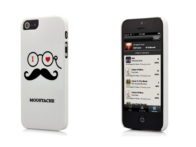 Moustache Professor Case - iPhone SE / 5s / 5 hoesje