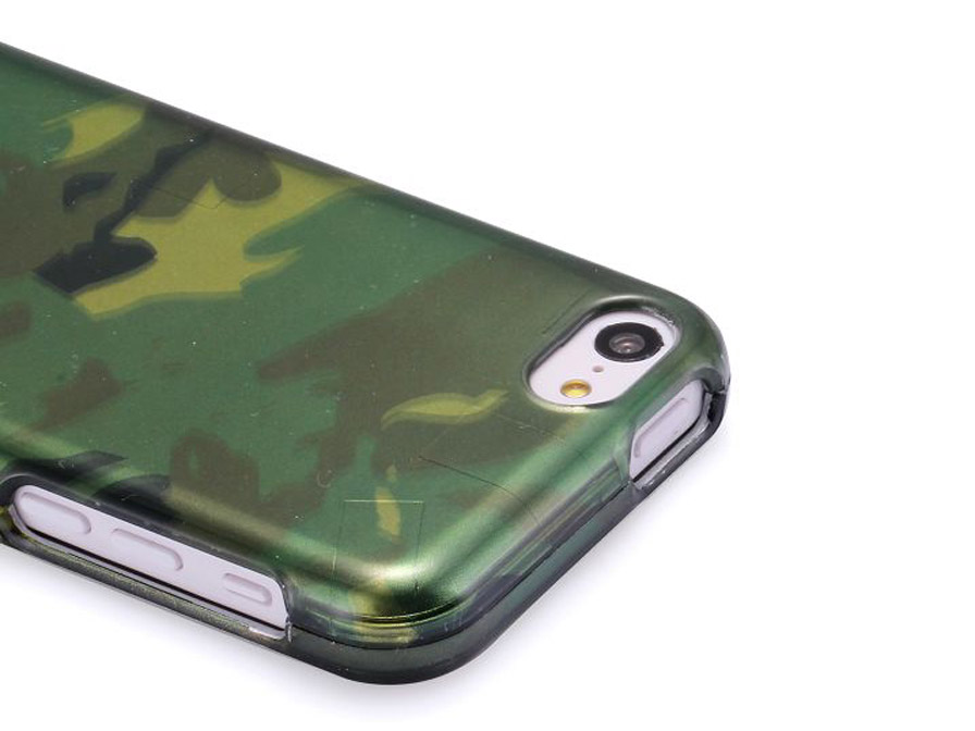 Camouflage Hard Case voor iPhone 5C