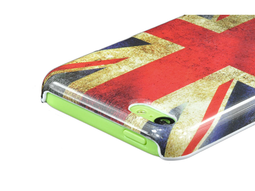 Vintage Great-Brittain Flag Case Hoesje voor iPhone 5C