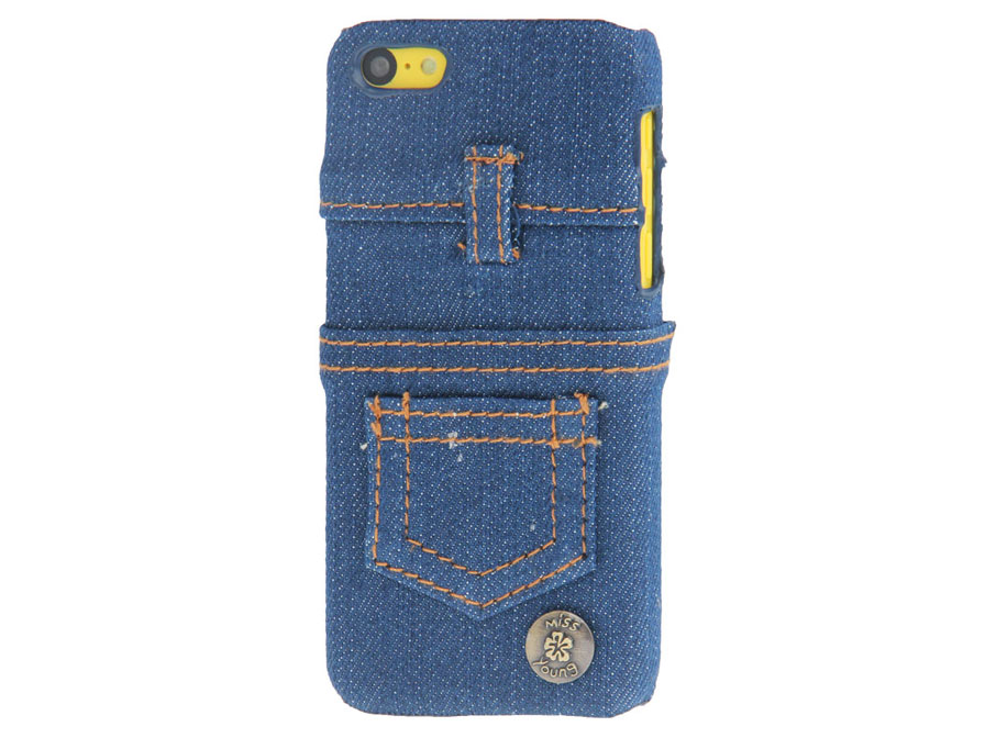 Real Denim Jeans Case Hoesje voor iPhone 5C