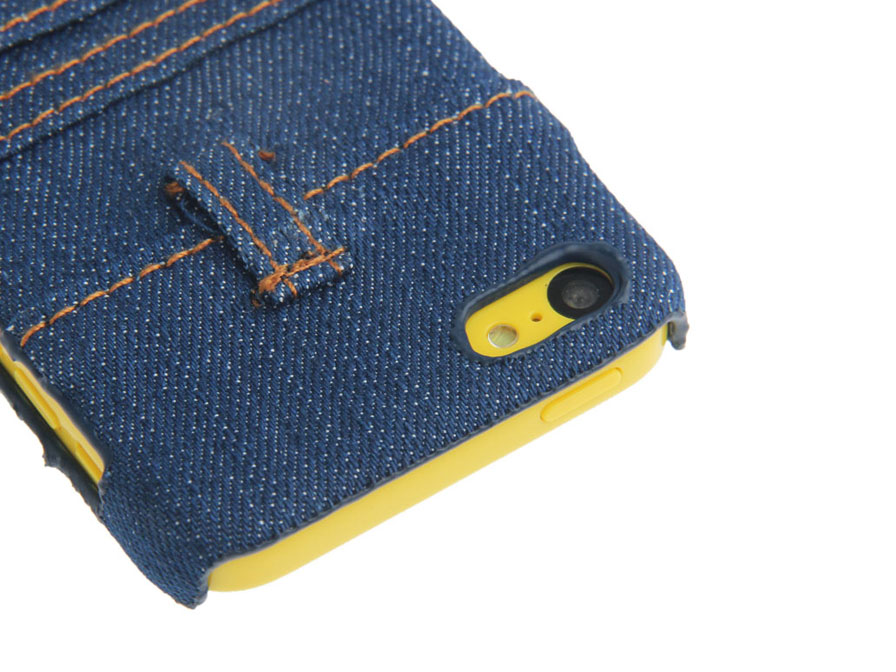 Real Denim Jeans Case Hoesje voor iPhone 5C