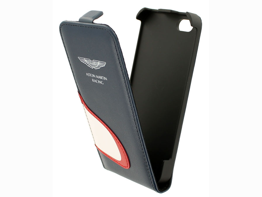 Aston Martin Leather Flip Case - iPhone SE/5s/5 hoesje