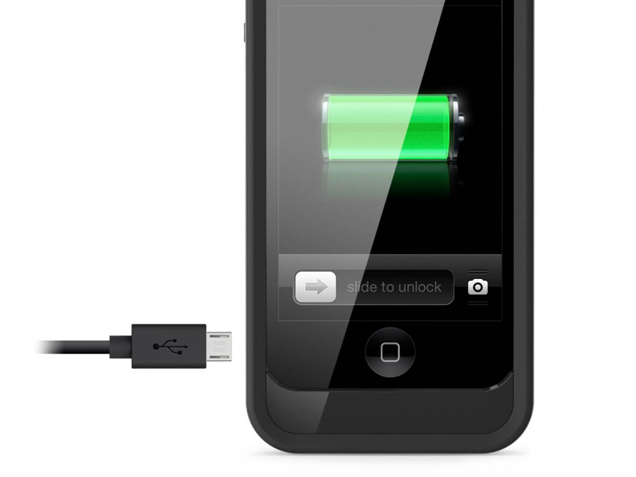 Belkin Grip Power Battery Case - Hoesje met Accu voor iPhone 5/5S