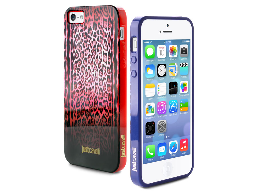 Just Cavalli Leopard Cover - Hoesje voor iPhone 5/5S