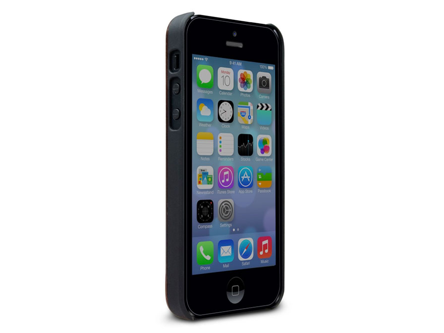 Marblue Parallel - Houten iPhone SE/5s/5 hoesje
