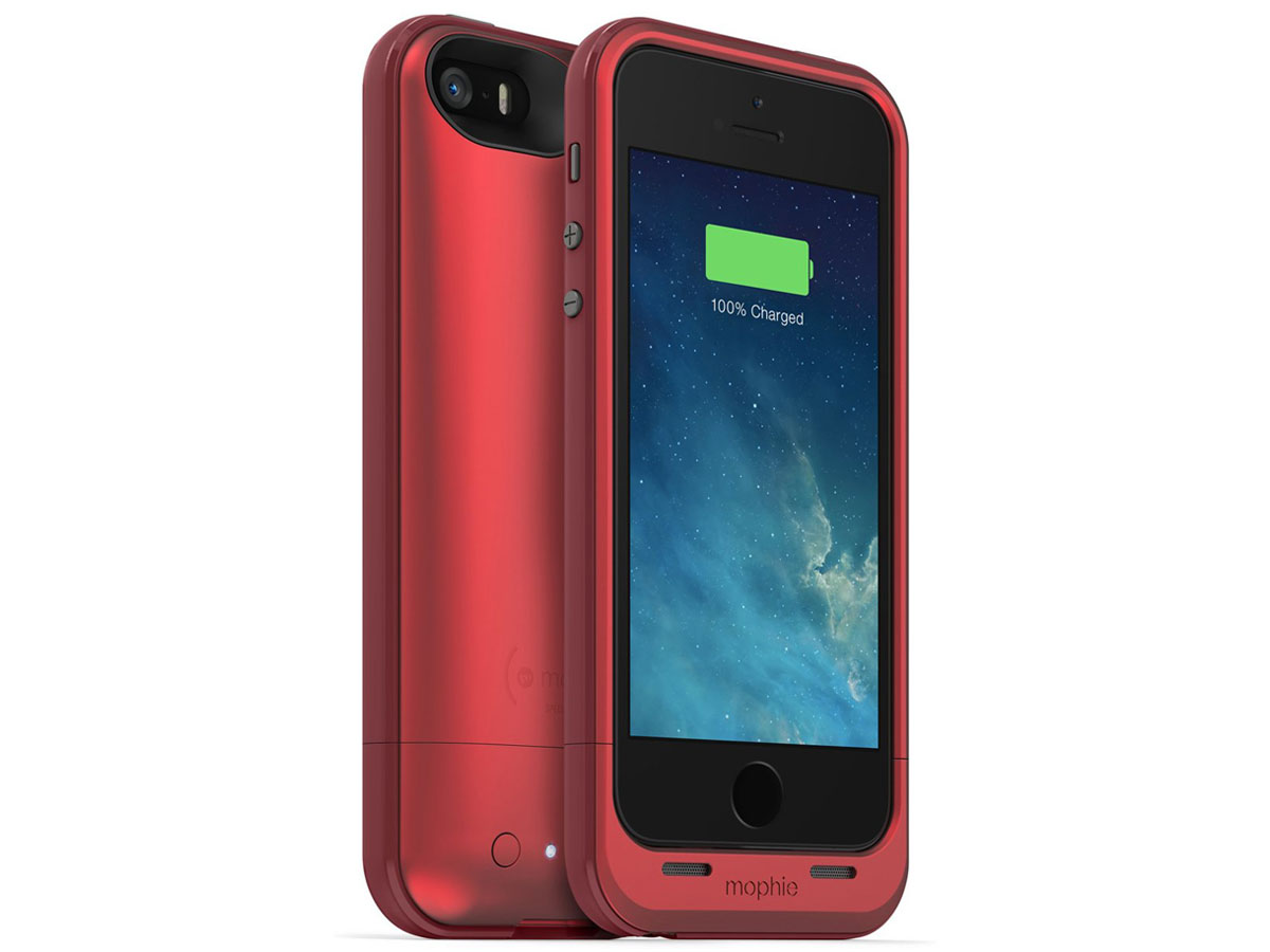 Mophie Juice Pack Plus Rood - iPhone SE / 5s / 5 Powerbank