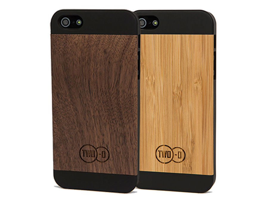 TWO-O Slim Case Wood - iPhone SE / 5s / 5 hoesje