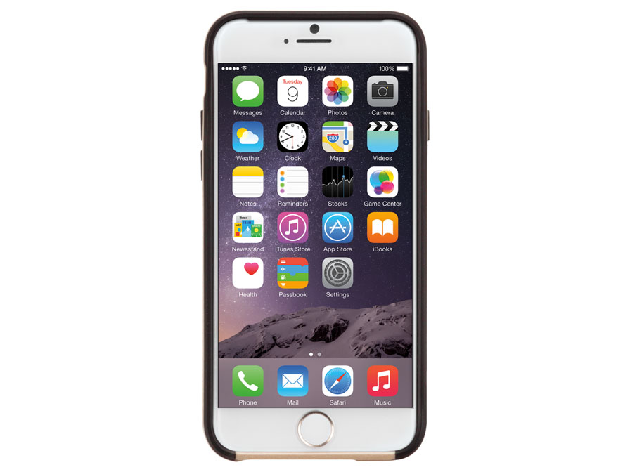 Case-Mate Tough Frame Gold - Bumper Case voor iPhone 6/6S