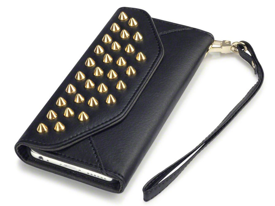 Covert Studded Trifold Wallet - Hoesje voor iPhone 6/6S