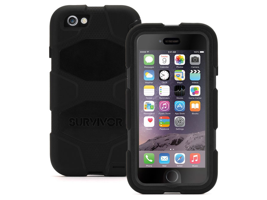 Griffin Survivor - Rugged iPhone 6/6S Hoesje 