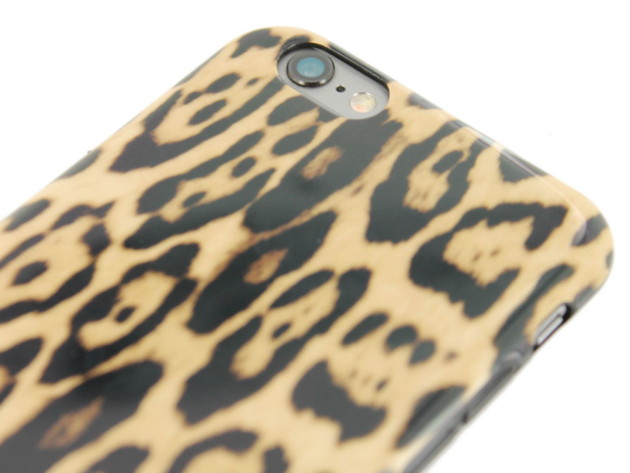 Guess Leopard TPU Case - iPhone 6/6s Hoesje