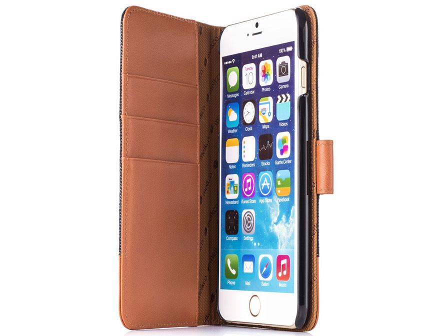 Melkco Holmes Book Case - Leren iPhone 6/6s hoesje