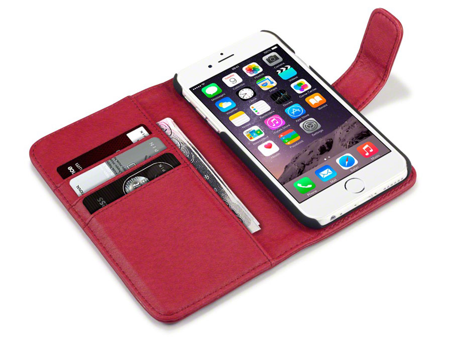 CaseBoutique Leather Wallet Case - Hoesje voor iPhone 6/6S