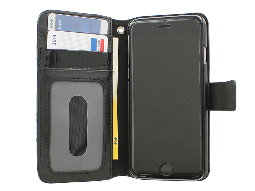 Croco Elegant Wallet Case - Hoesje voor iPhone 6/6S