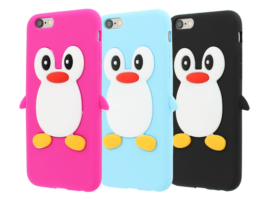 Pinguin Silicone Skin Case - iPhone 6/6s hoesje