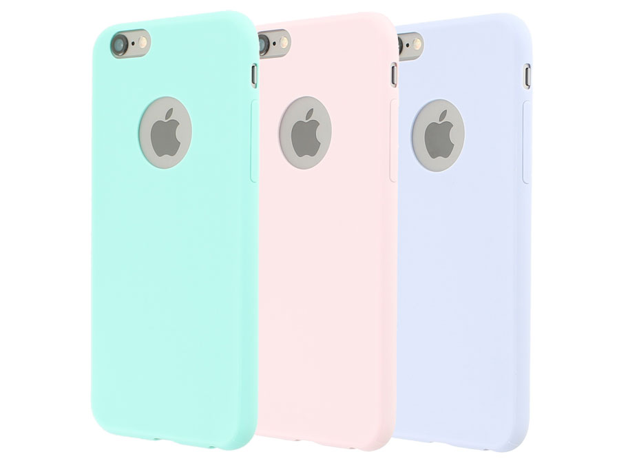 Kraan in stand houden stil Pastels Serie TPU Case | iPhone 6/6S hoesje