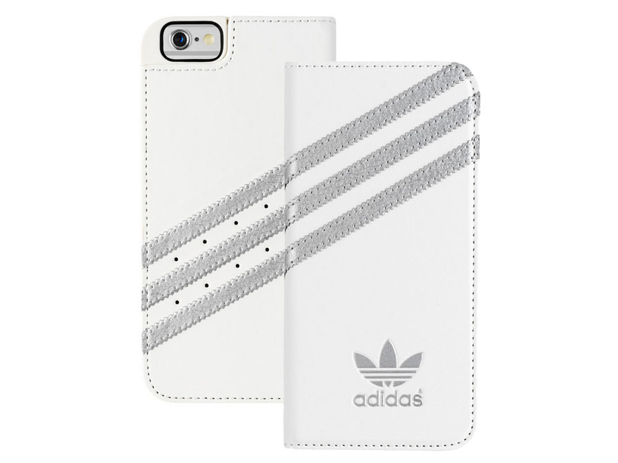 adidas Originals Silver Booklet Case - Hoesje voor iPhone 6/6S