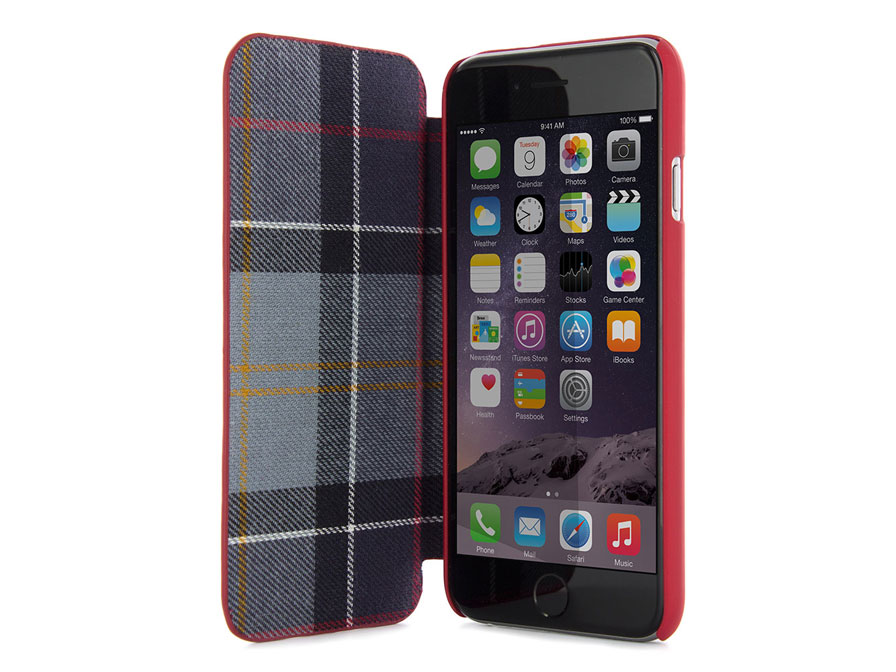 Barbour Quilted Folio Case - iPhone 6/6S hoesje