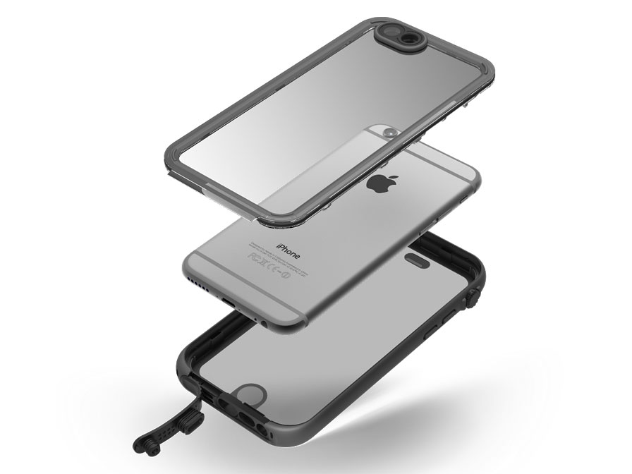 Catalyst Waterdichte Case - iPhone 6/6s hoesje (Zwart)