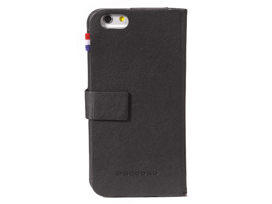 Decoded Leather Wallet Case - Leren iPhone 6/6S hoesje (Zwart)