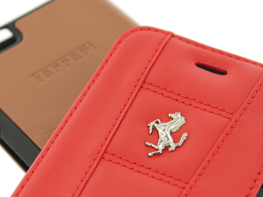Ferrari 458 Series Book Case - Leren iPhone 6/6S hoesje