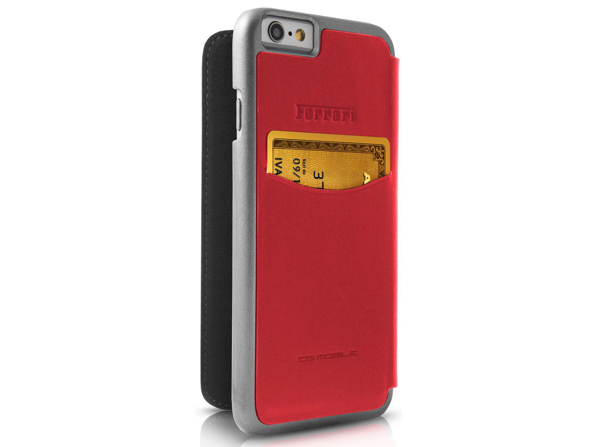 Ferrari 488 GTB Bookcase - Leren iPhone 6/6s hoesje