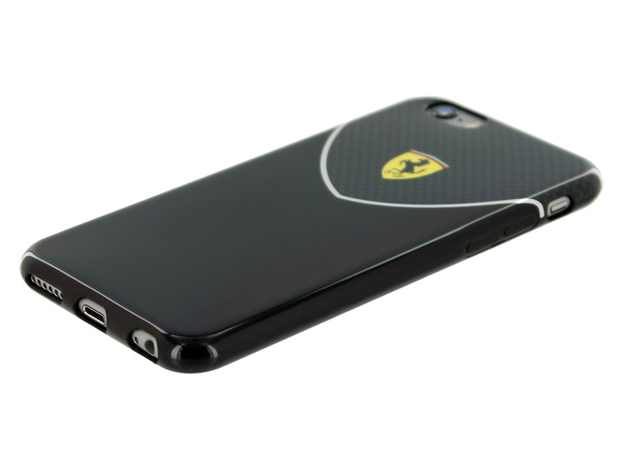 Ferrari TPU Skin Case - iPhone 6/6S Hoesje