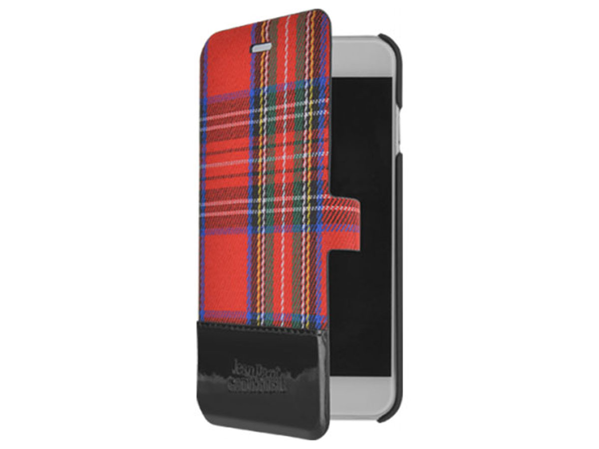 Jean Paul Gaultier Tartan Folio - iPhone 6/6S hoesje