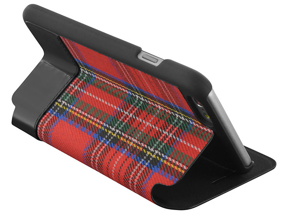 Jean Paul Gaultier Tartan Folio - iPhone 6/6S hoesje