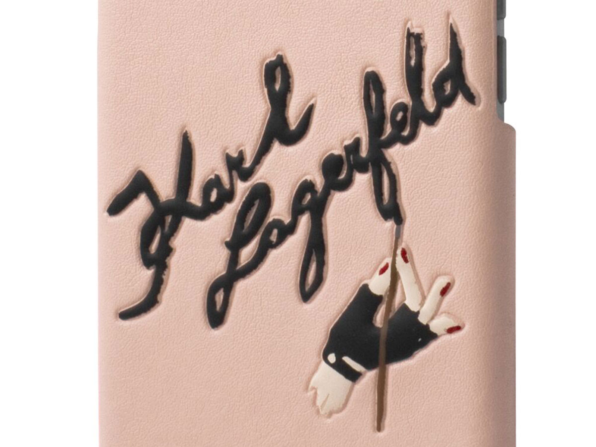 Karl Lagerfeld Signature Case - iPhone 6/6s hoesje