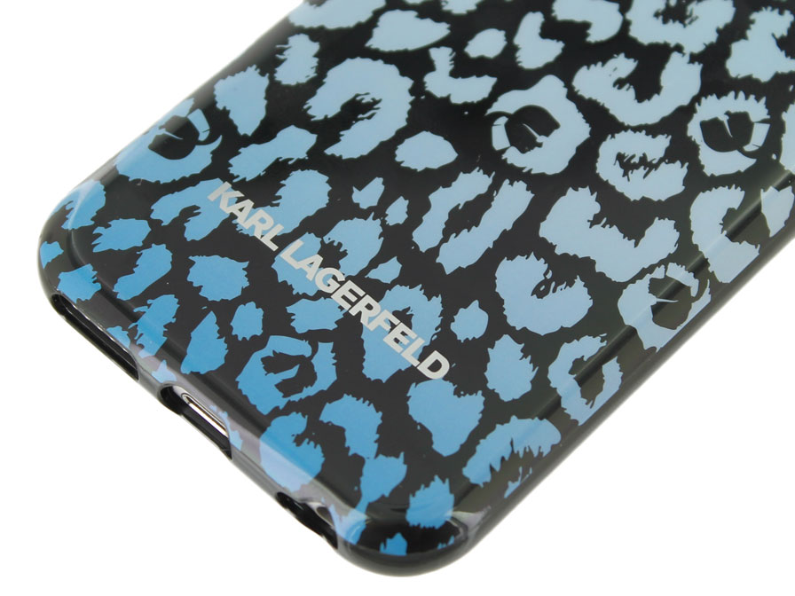 Karl Lagerfeld Leopard TPU Case - iPhone 6/6S hoesje